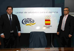 Los respresentantes del convenio