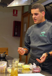 Lucas Gamonal, en Huesca