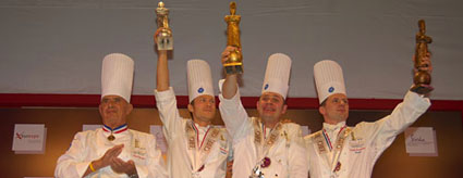 Paul Bocuse y vencedores