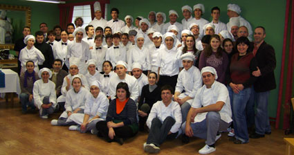 Alumnos del IES de Villamarin