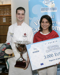Antonio Romero con Marta Calvo