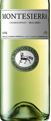 Montesierra blanco joven, de Bodega Pirineos