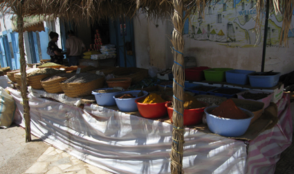 Mercado en Túnez