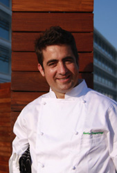 Gorka, en las instalaciones del Celebris.