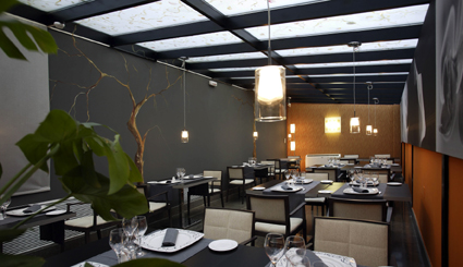 Restaurante El Invernadero, del Hotel Petit Palace Embassy