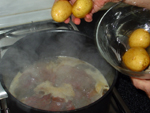 A la olla sin pelar