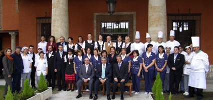 Foto del equipo del Parador