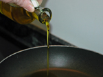 Aceite a calentar
