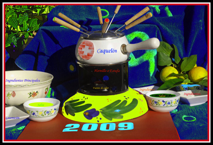 Fondue. Foto cedida por Miguel J. Jordá