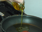 Aceite a calentar