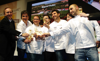Brindis de clausura de Madridfusion 09. Foto: CdM