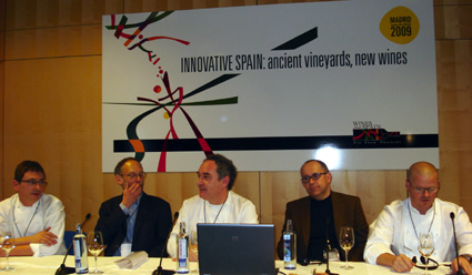 Aduriz, McGee, Adrià, Cassi y Blumenthal. Foto: CdM