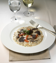 Risotto con trufa negra