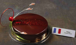 Entremets de chocolate (Francia). Foto: Sirha