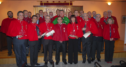 Premiados con la Cuchara de Palo 2008. Foto: Silverio Fernández