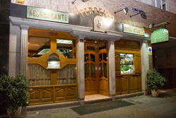 Entrada del restaurante Ferreiro