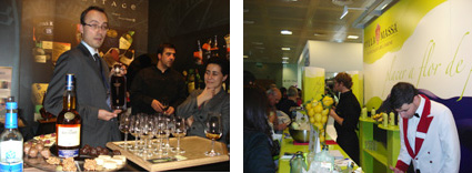 Uno frente al otro se encontraban los stands de The Glenlivet y Villa Massa