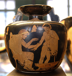 Médico griego, s. V a.C. (Museo del Louvre, Paris)