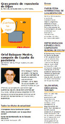 Primer nº de la hemeroteca de Afuegolento