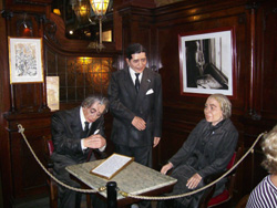 Famosos en café Tortoni