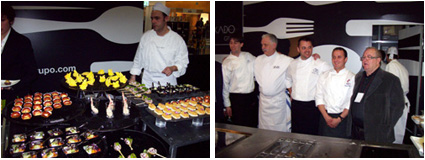 Espacio Bokado. A la derecha, Arzak con parte del equipo