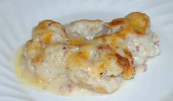 Coliflor con bechamel