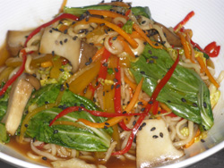 Yakisoba vegetariano