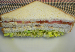 Sándwich vegetal