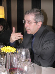 Carlos Arroyo, jefe de sala y sumiller