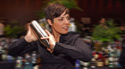 Ruth Mateu, en el show de Premium Bartenders