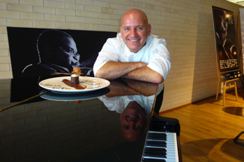 Pepe Pintos, en la presentación del 6º Jazz Voyeur Festival