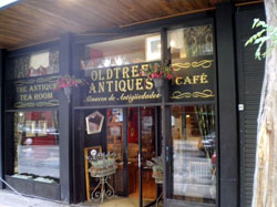 Tienda-salón de té en Madrid