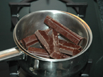 El chocolate al lío
