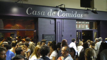 Numerosos invitados asistieron a la inauguración del restaurante madrileño Casa María