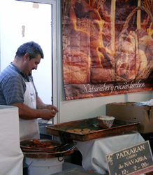 Elaborando rosquillas