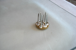 ...hasta completar la superficie de pinchos