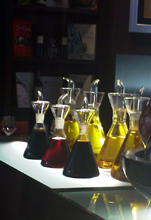 Mesa de aceites y vinagres