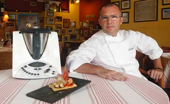 El cocinero Quim Marqués, del restaurante Suquet de lŽAlmirall