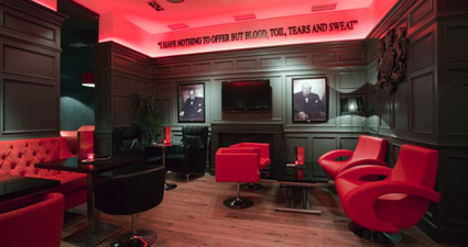 Salón de estilo inglés en Bristolbar