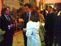 Invitados en la embajada española
