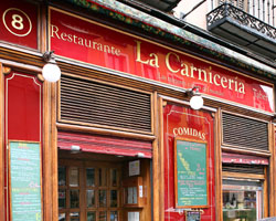 Fachada del restaurante La Carnicería