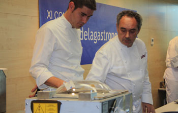 Ferran Adrià, en un taller de LMG 09