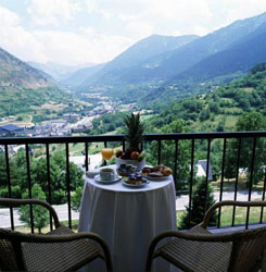 El valle, desde una habitación