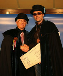 Joan B. Renart con Risto Mejide