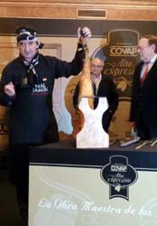 Presentación de los jamones Covap