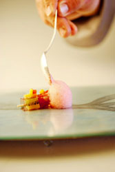 Plato de Koldo Royo. Foto: Tomás Domínguez
