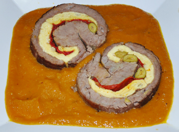 Ternera rellena