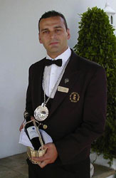 Ángel González, sumiller premiado en 2009