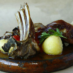Cordero asado al horno. Foto: Juanjo Arrojo