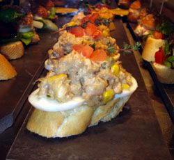 Pintxos de la barra de Aquiara. Foto: CdM